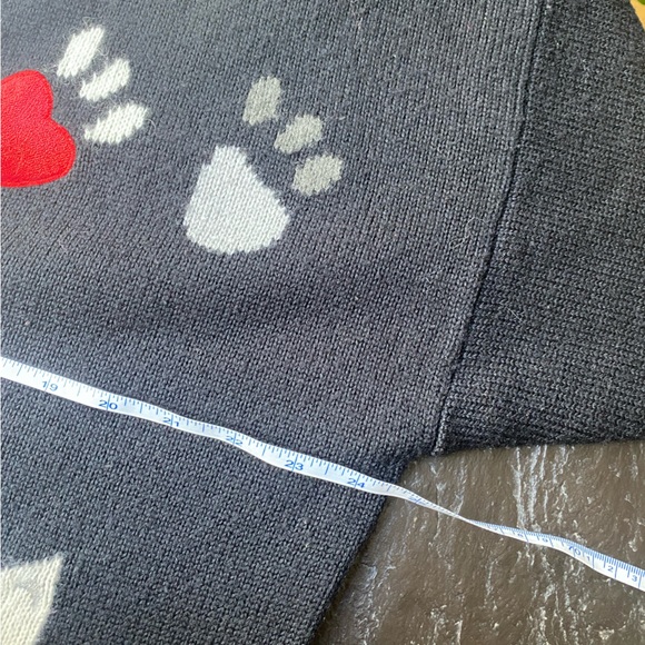 JOYE + FUN knitwear cardigan vintage cat Large - Picture 12 of 13